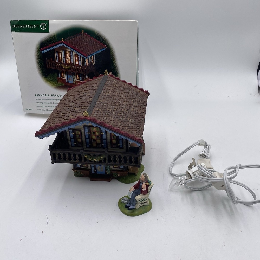 Dickens' Gad's Hill Chalet (set of 2) Department 56 Dicken' Village Series 58488